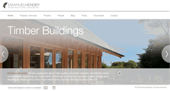 Desktop Screenshot of emanuelhendry.co.uk